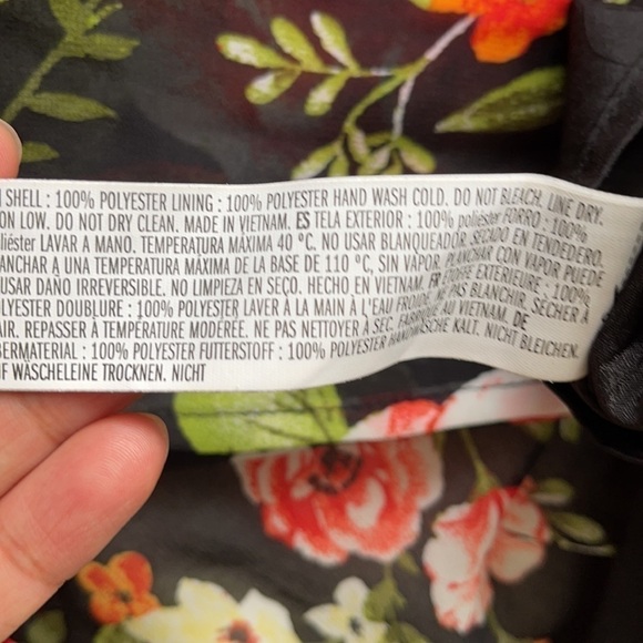 𝅺new Forever 21 Black Floral Maxi Dress - Picture 8 of 8